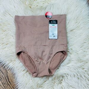 Women's High-Waist Shapewear in Tan